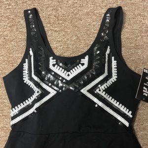 NWT Express skater dress M